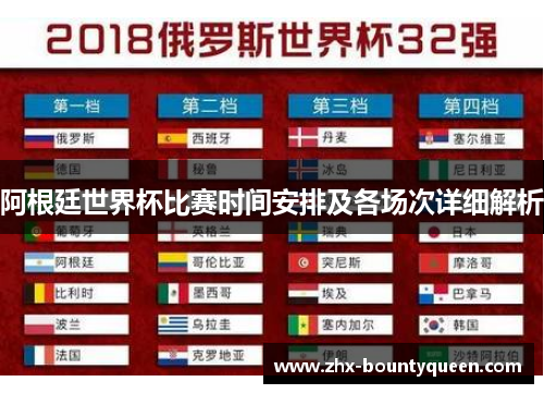 阿根廷世界杯比赛时间安排及各场次详细解析 阿根廷世界杯比赛时间安排及各场次详细解析